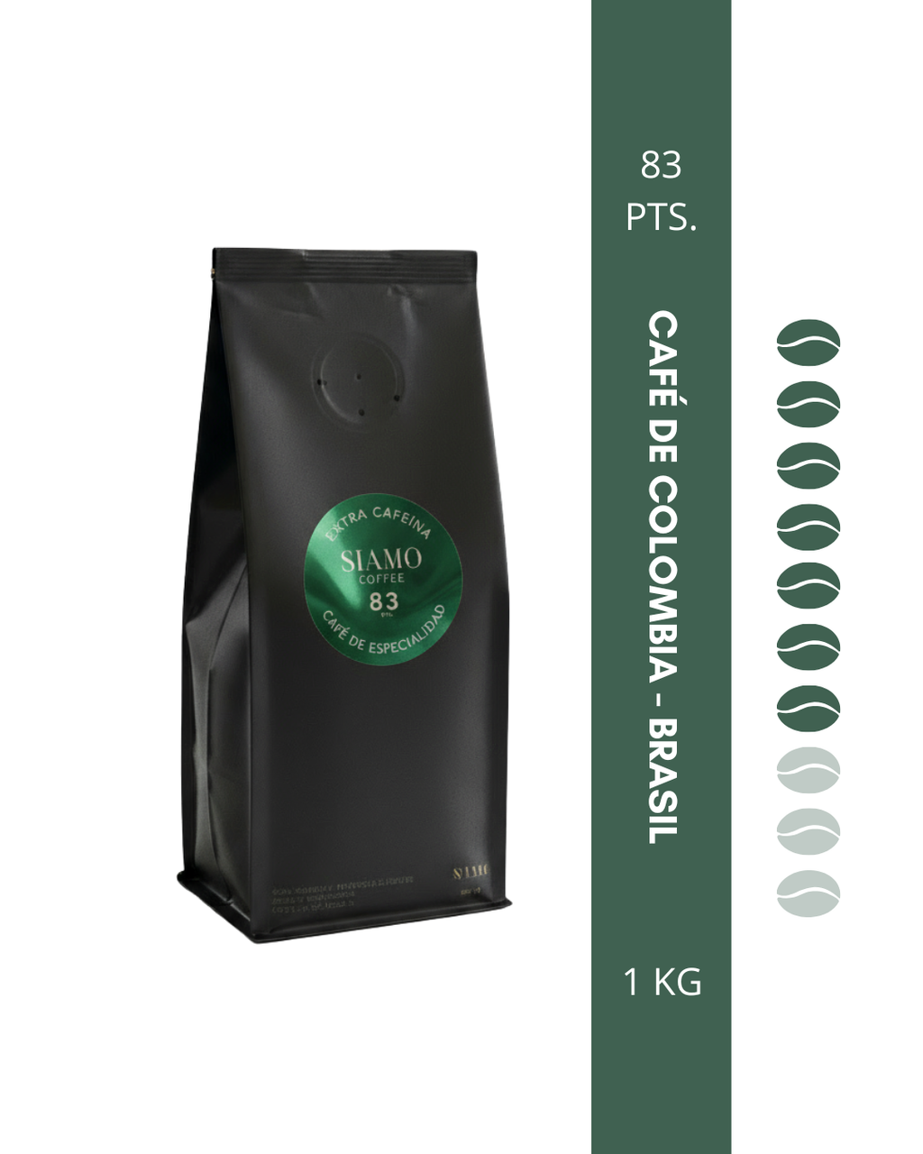 Siamo Café – Vol. 3 Café de Colombia y Brasil 1 kg