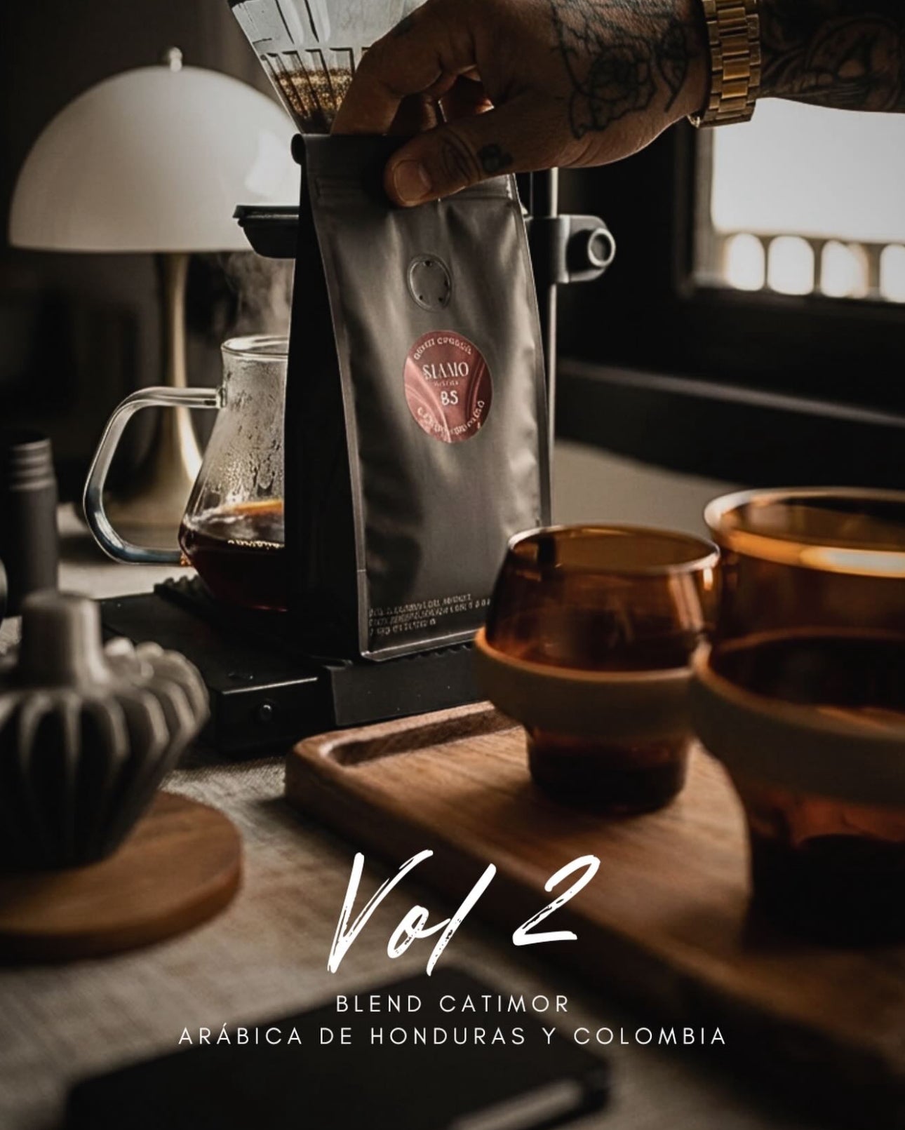 Siamo Café – Vol. 2 Café de Honduras y Colombia 250 g