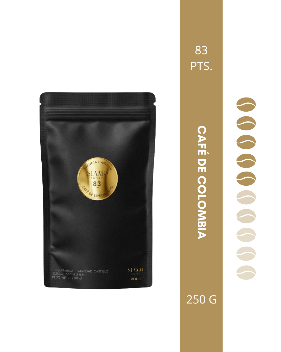 Siamo Café – Vol. 1 Café de Colombia 250 g
