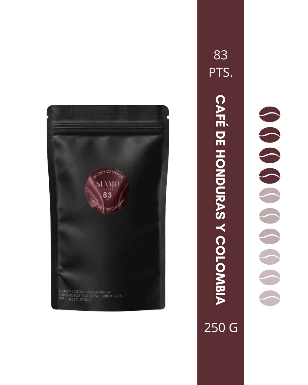 Siamo Café – Vol. 2 Café de Honduras y Colombia 250 g
